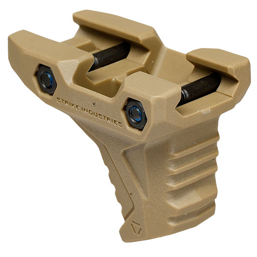Strike Industries Mini Hand Stop Polymer Frontgriff m. CMS-System f. 20 - 22 mm Schienen Flat Dark Earth Bild 3