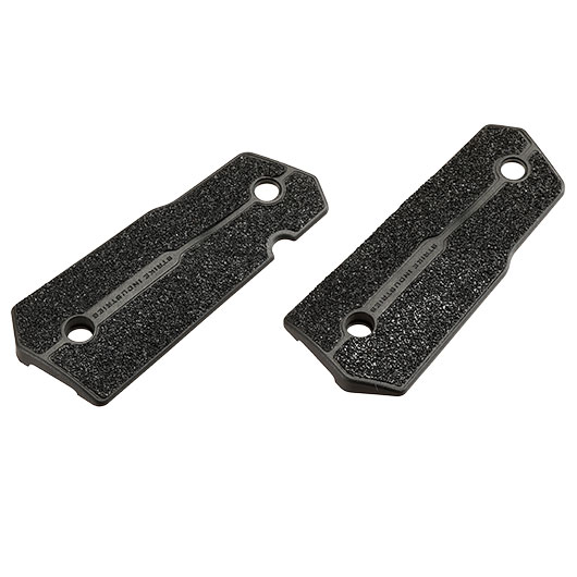 Strike Industries Officer Style Grip 1 Polymer Griffschalen f. M1911 Compact GBB Pistolen schwarz