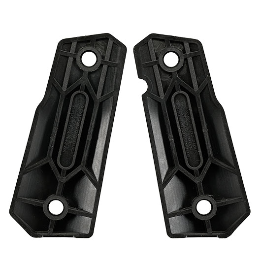 Strike Industries Officer Style Grip 1 Polymer Griffschalen f. M1911 Compact GBB Pistolen schwarz Bild 3