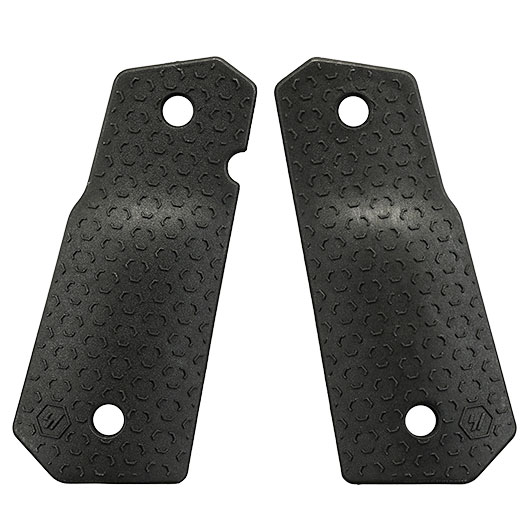 Strike Industries Officer Style Grip 2 Polymer Griffschalen f. M1911 Compact GBB Pistolen schwarz Bild 2