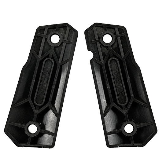 Strike Industries Officer Style Grip 2 Polymer Griffschalen f. M1911 Compact GBB Pistolen schwarz Bild 3