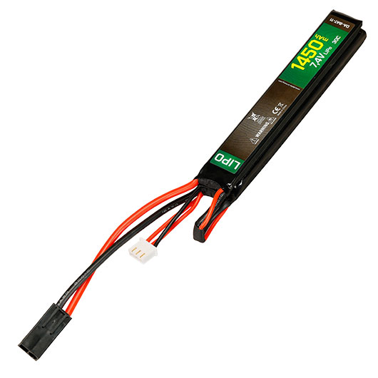 Delta Armory LiPo Akku 7,4V 1450mAh 30C Small Two-Panel Type m. Mini-Tam Anschluss Bild 2