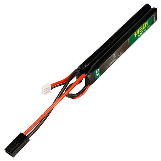 Delta Armory LiPo Akku 7,4V 1450mAh 30C Small Two-Panel Type m. Mini-Tam Anschluss Bild 3