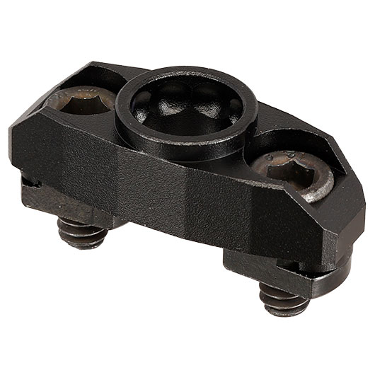 WoSport LOCK Aluminium QD Tragegurt-Adapter f. QD-Riemenhalterung schwarz