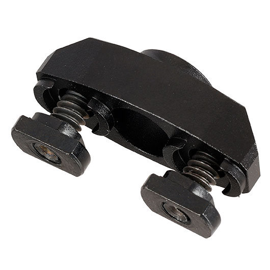 WoSport LOCK Aluminium QD Tragegurt-Adapter f. QD-Riemenhalterung schwarz Bild 4