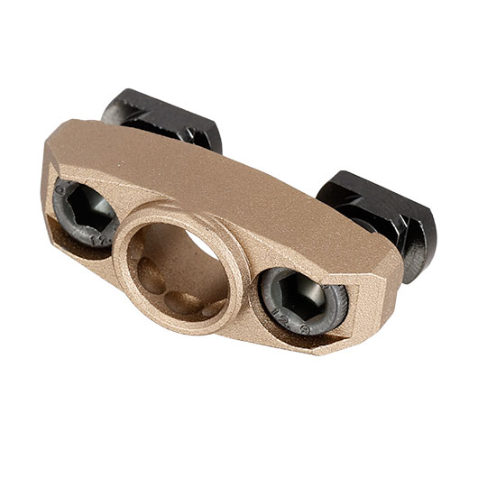 WoSport LOCK Aluminium QD Tragegurt-Adapter f. QD-Riemenhalterung tan Bild 3