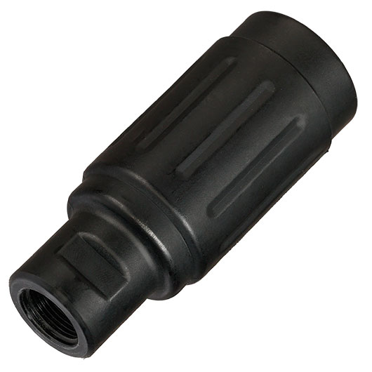 King Arms New Design Flash Hider Polymer-Verbundkunststoff schwarz 14mm- Bild 2