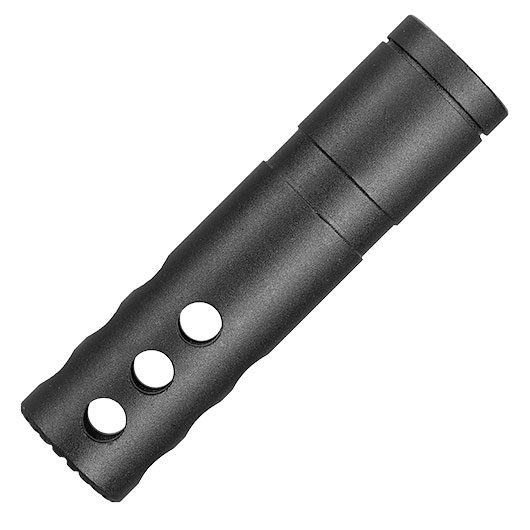 King Arms Tactical Type-7 Flash Hider Aluminium schwarz 14mm- Bild 4
