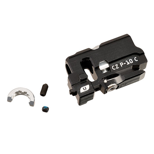 ASG Ultimate CNC Aluminium TDC-Style Hop-Up Chamber f. KJ Works CZ P-10 C CO2BB Serie schwarz