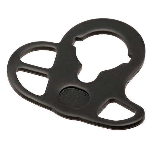 Delta Armory M4 / M16 S-AEG / AEG Stahl CQB Ambi Riemenadapter schwarz