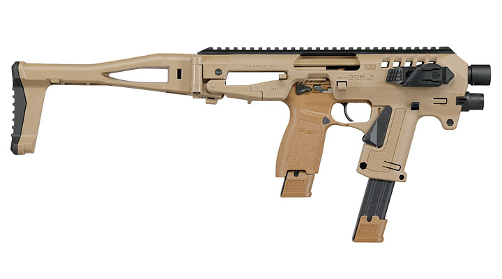 CAA Airsoft Division Micro RONI Conversion Kit f. TM / KSC / VFC P320-M17 / P320-M18 Serie Dark Earth Bild 3