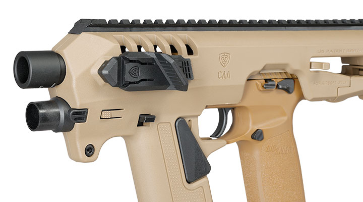 CAA Airsoft Division Micro RONI Conversion Kit f. TM / KSC / VFC P320-M17 / P320-M18 Serie Dark Earth Bild 6