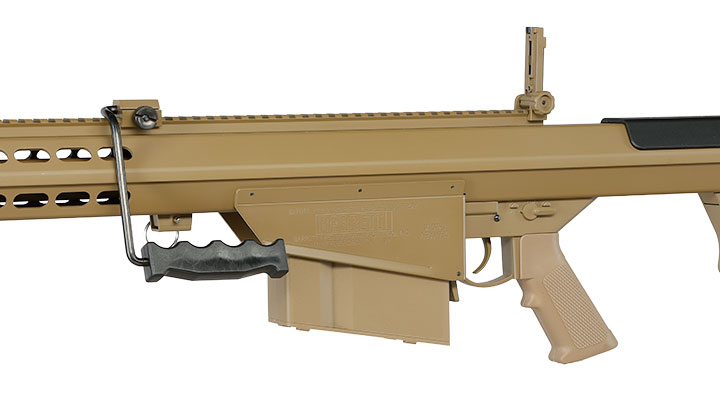 Snow Wolf Barrett M107A1 Vollmetall Bolt-Action Snipergewehr Springer 6mm BB tan Bild 9