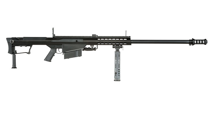 Snow Wolf Barrett M107A1 Vollmetall Bolt-Action Snipergewehr Springer 6mm BB schwarz Bild 3