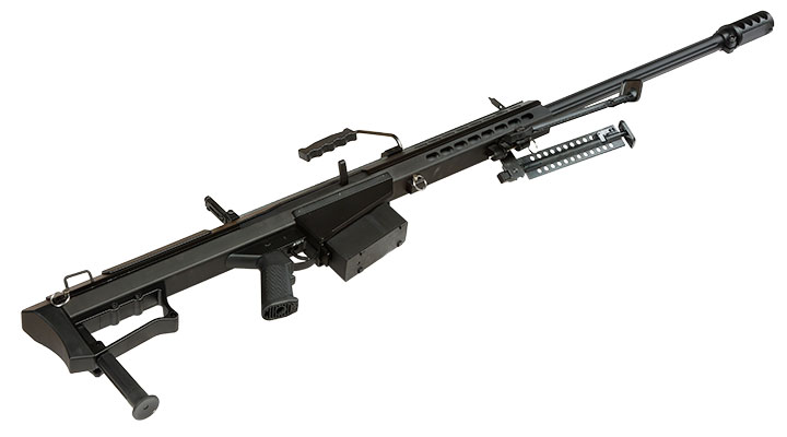 Snow Wolf Barrett M107A1 Vollmetall Bolt-Action Snipergewehr Springer 6mm BB schwarz Bild 5