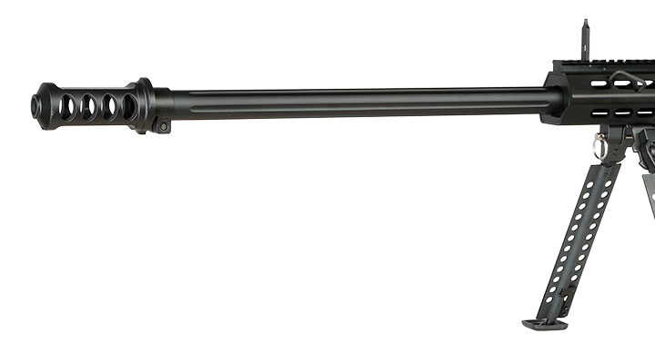 Snow Wolf Barrett M107A1 Vollmetall Bolt-Action Snipergewehr Springer 6mm BB schwarz Bild 7