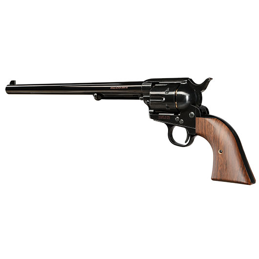 King Arms SAA .45 Peacemaker 11 Zoll Revolver Gas 6mm BB Electroplating Black Bild 10