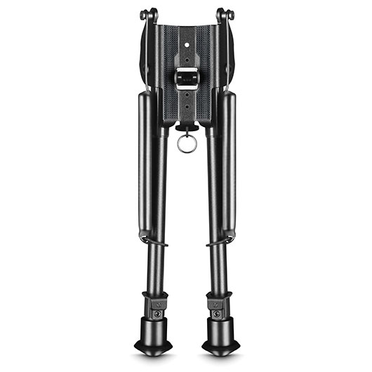 Hawke Fixed Bipod Metall Zweibein f�r Riemen�se - Gummif��e 220 - 370 mm schwarz Bild 1