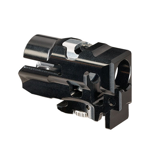 TTI Airsoft Infinity CNC Aluminium TDC-Style Hop-Up Chamber f. SRC G17 GEN5 MOS CO2BB Serie schwarz Bild 4