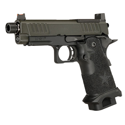 EMG Staccato 2011 C2 Vollmetall Hand Stippling Grip GBB 6mm BB schwarz - CNC Version