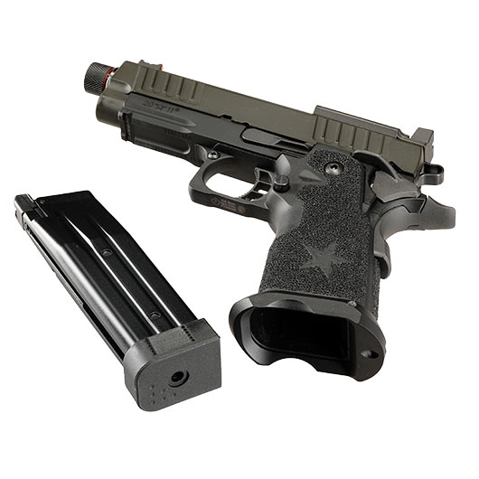 EMG Staccato 2011 C2 Vollmetall Hand Stippling Grip GBB 6mm BB schwarz - CNC Version Bild 7