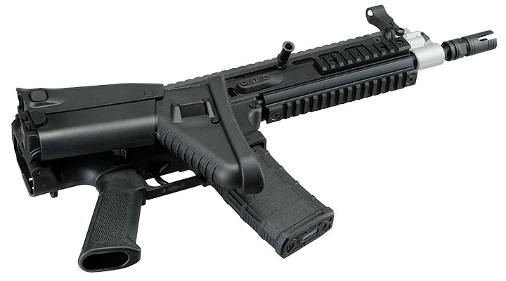 Guns Modify FN Herstal SCAR-L MK2 Vollmetall MWS ZET-System Gas-Blow-Back 6mm BB schwarz Bild 5