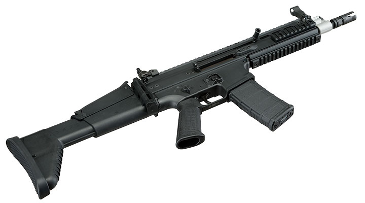 Guns Modify FN Herstal SCAR-L MK2 Vollmetall MWS ZET-System Gas-Blow-Back 6mm BB schwarz Bild 6