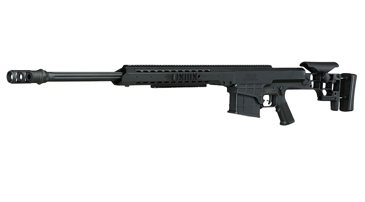 Snow Wolf Barrett M98B MRAD Vollmetall Bolt-Action Snipergewehr Springer 6mm BB schwarz