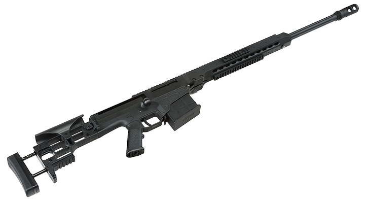 Snow Wolf Barrett M98B MRAD Vollmetall Bolt-Action Snipergewehr Springer 6mm BB schwarz Bild 6