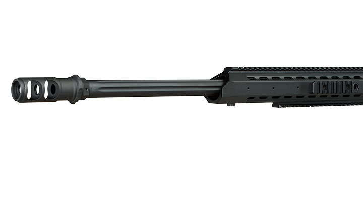 Snow Wolf Barrett M98B MRAD Vollmetall Bolt-Action Snipergewehr Springer 6mm BB schwarz Bild 7