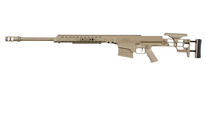 Snow Wolf Barrett M98B MRAD Vollmetall Bolt-Action Snipergewehr Springer 6mm BB tan Bild 1