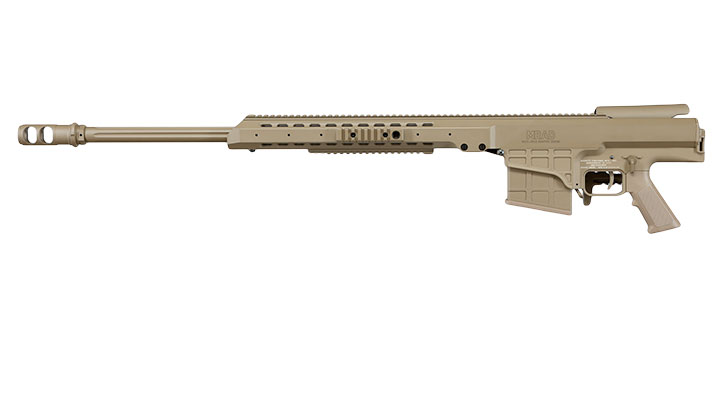 Snow Wolf Barrett M98B MRAD Vollmetall Bolt-Action Snipergewehr Springer 6mm BB tan Bild 2