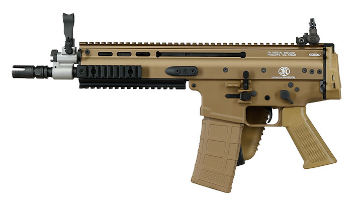 Guns Modify FN Herstal SCAR-L MK2 Vollmetall MWS ZET-System Gas-Blow-Back 6mm BB tan Bild 2