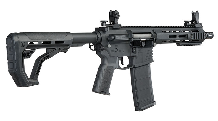 Delta Armory M4 AR15 Charlie M-LOK 8 Zoll Eagle ETU Mosfet S-AEG 6mm BB schwarz Bild 4
