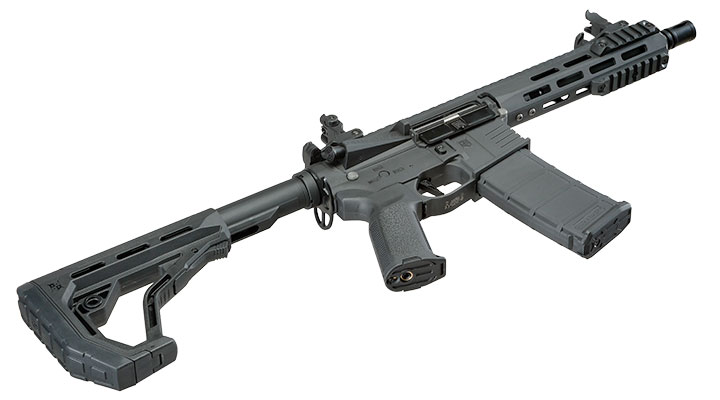 Delta Armory M4 AR15 Charlie M-LOK 8 Zoll Eagle ETU Mosfet S-AEG 6mm BB schwarz Bild 6