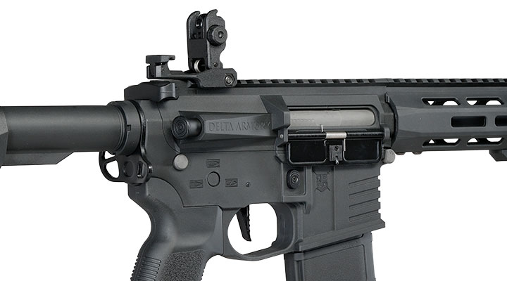 Delta Armory M4 AR15 Charlie M-LOK 8 Zoll Eagle ETU Mosfet S-AEG 6mm BB schwarz Bild 9