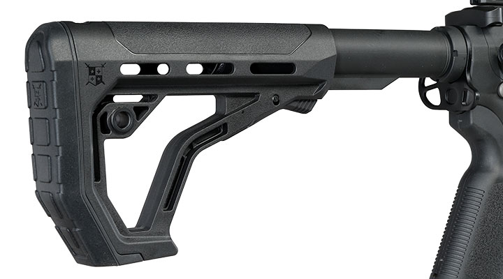 Delta Armory M4 AR15 Charlie M-LOK 10 Zoll Eagle ETU Mosfet S-AEG 6mm BB schwarz Bild 10