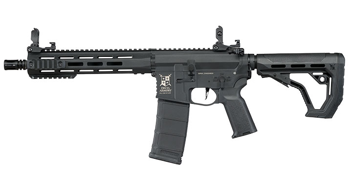 Delta Armory M4 AR15 Charlie M-LOK 10 Zoll Eagle ETU Mosfet S-AEG 6mm BB schwarz Bild 2