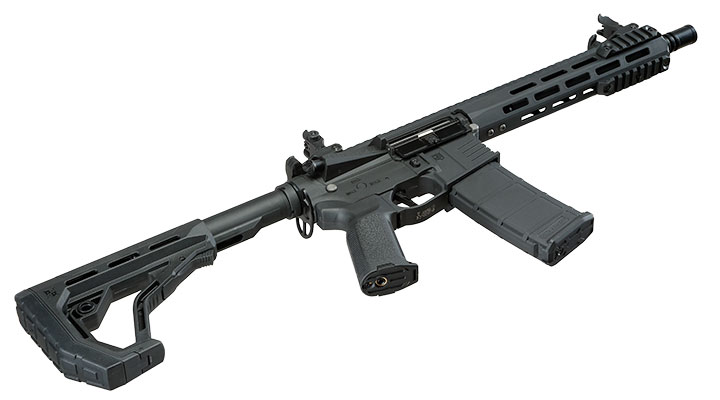 Delta Armory M4 AR15 Charlie M-LOK 10 Zoll Eagle ETU Mosfet S-AEG 6mm BB schwarz Bild 6