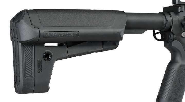 Delta Armory M4 AR15 Charlie M-LOK SilentOps 8 Zoll Komplettset S-AEG 6mm BB schwarz Bild 10