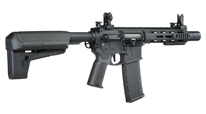 Delta Armory M4 AR15 Charlie M-LOK SilentOps 8 Zoll Komplettset S-AEG 6mm BB schwarz Bild 4