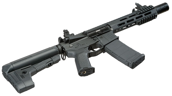 Delta Armory M4 AR15 Charlie M-LOK SilentOps 8 Zoll Komplettset S-AEG 6mm BB schwarz Bild 5