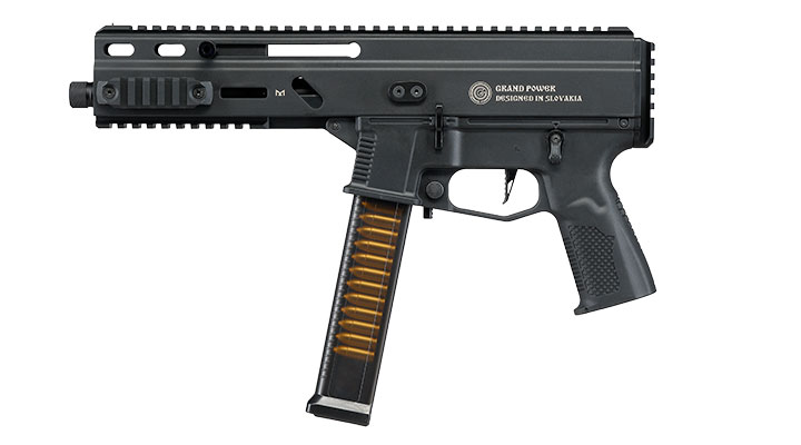 Delta Armory Grand Power Stribog SP10A3 Charlie Eagle ETU Mosfet S-AEG 6mm BB schwarz - Upgraded Version Bild 1