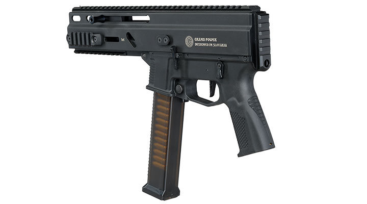 Delta Armory Grand Power Stribog SP10A3 Charlie Eagle ETU Mosfet S-AEG 6mm BB schwarz - Upgraded Version Bild 9