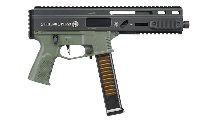Delta Armory Grand Power Stribog SP10A3 Charlie Eagle ETU Mosfet S-AEG 6mm BB oliv - Upgraded Version Bild 2