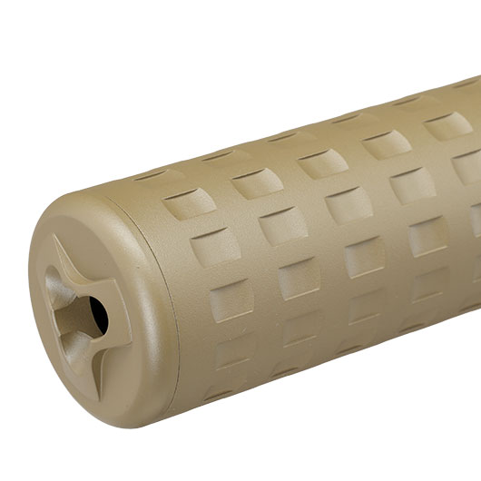PTS Griffin Armament M4SD-II Aluminium Mock Suppressor Dark Earth Bild 6