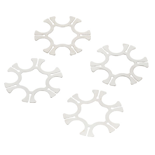 Ares AR686 Revolver CNC Aluminium Moonclip silber - 4 St�ck