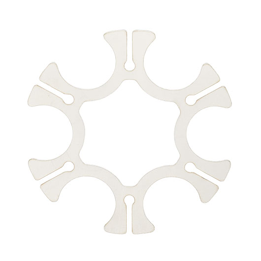 Ares AR686 Revolver CNC Aluminium Moonclip silber - 4 St�ck Bild 3