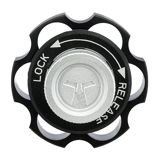 Ares Airsoft Aluminium Revolver Speedloader / Jet Loader (ohne H�lsen) schwarz Bild 4