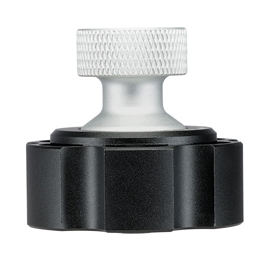 Ares Airsoft Aluminium Revolver Speedloader / Jet Loader (ohne H�lsen) schwarz Bild 6